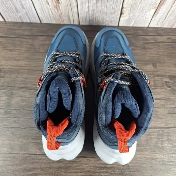 Hoka One Anacapa Mid GTX Hiking Boots Women's Sz 10 B Real Teal Outer Space (VGC Athletic Shoes